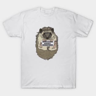 Hedgehogs Against Hedgefunds - Gamestop stock meme T-Shirt